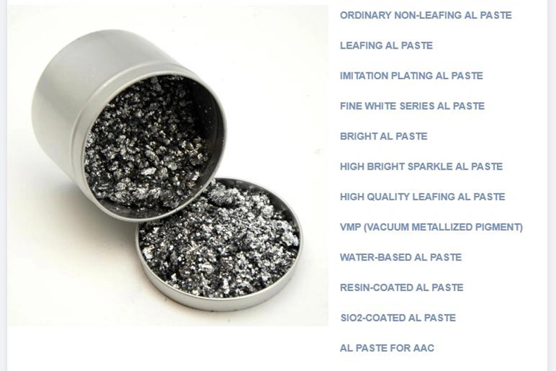 Fine Particle Size Aluminum Paste Fine White Effect Industrial Coating for Hammer Paint