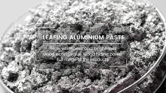 Standard Aluminum Pigment Good Leafing Aluminum Paste for Anti-Corrosive Coating
