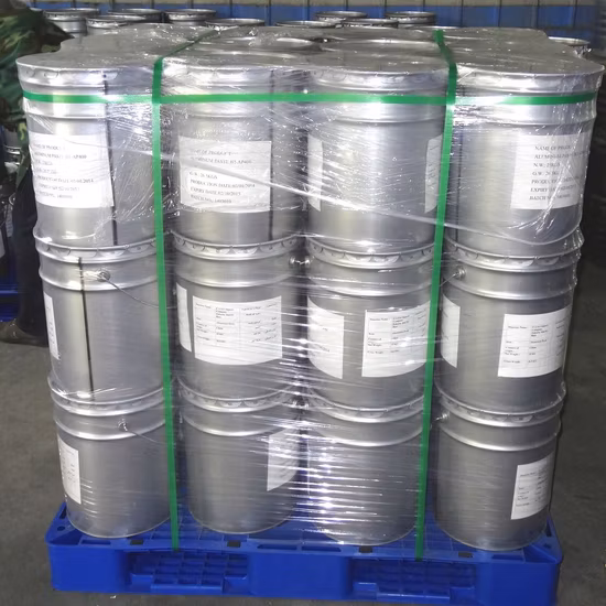 Fine White Silver Aluminum Pastes Hot Sell Metallic Effect Aluminum Paste