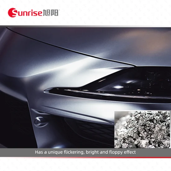 자동차 보수 페인트 코팅을 위한 매끄러운 표면을 가진 뜨거운 판매 비 리프핑 알루미늄 페이스트 안료